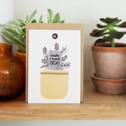 'Thanks a Bunch' Plant Marker