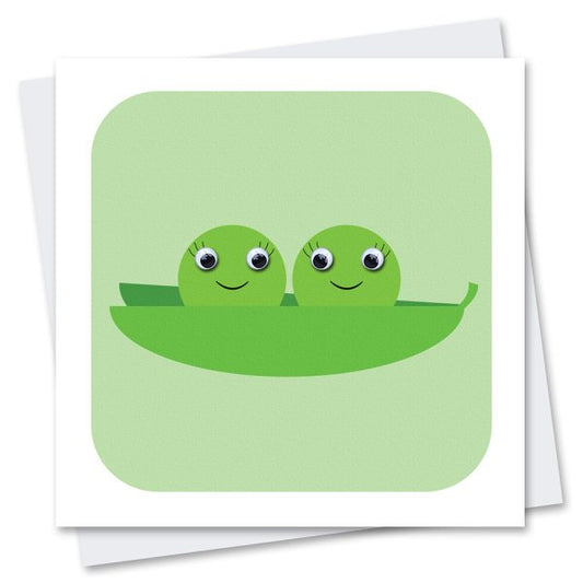 Two Peas in a Pod Card