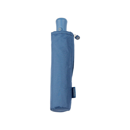 EZPELETA BASIC Auto open/close umbrella - Recycled fabric: Navy