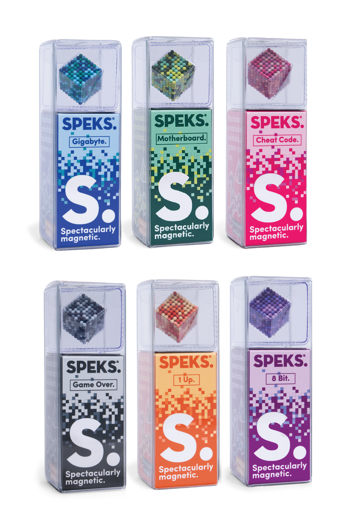 Rare Earth Magnet Stress Toy for Adults - 512 Gradient Mix