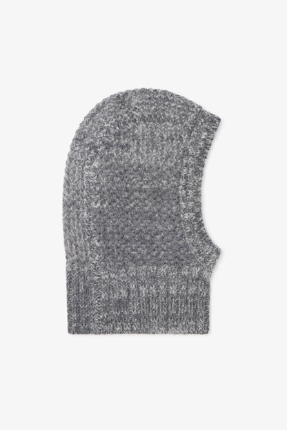 The Alpaca Balaclava Fitted Hood - Alpine Cloud - AW25