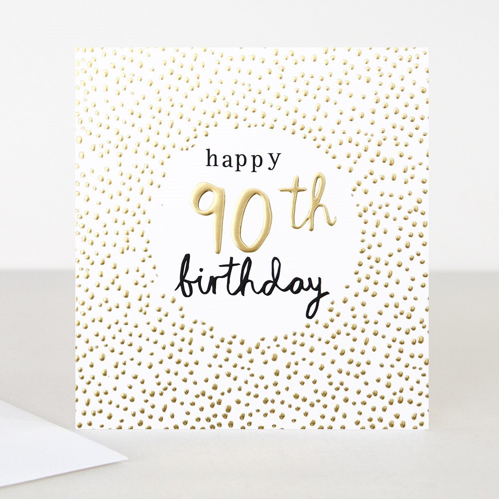 90th Birthday card