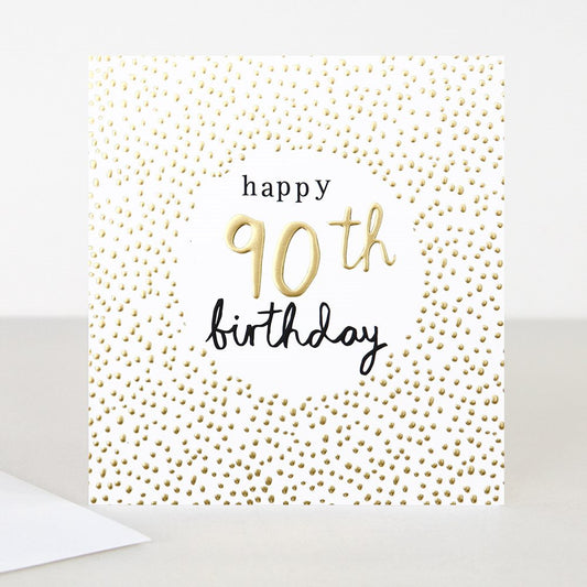 90th Birthday card