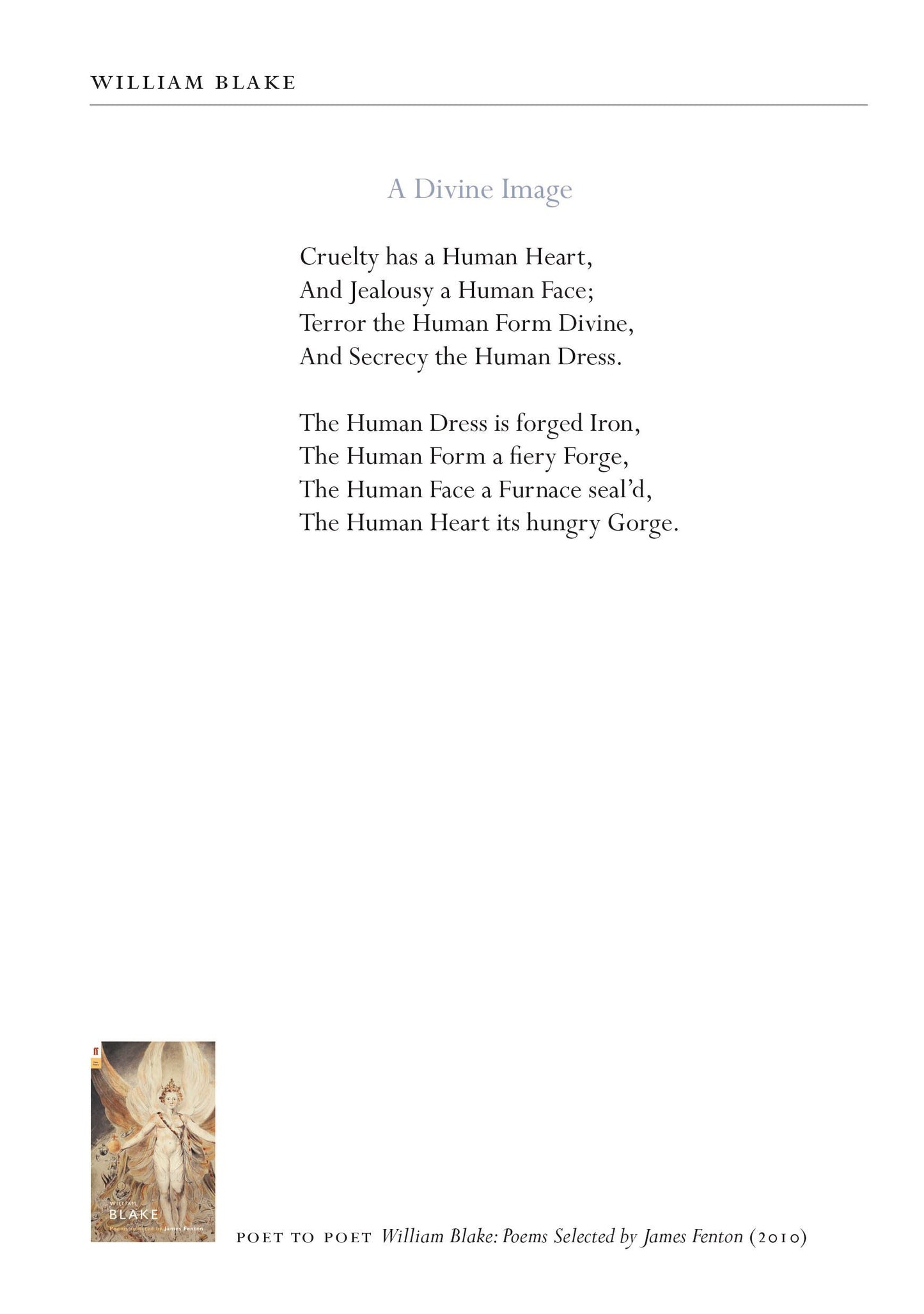 Faber and Faber Poetry Diary 2026