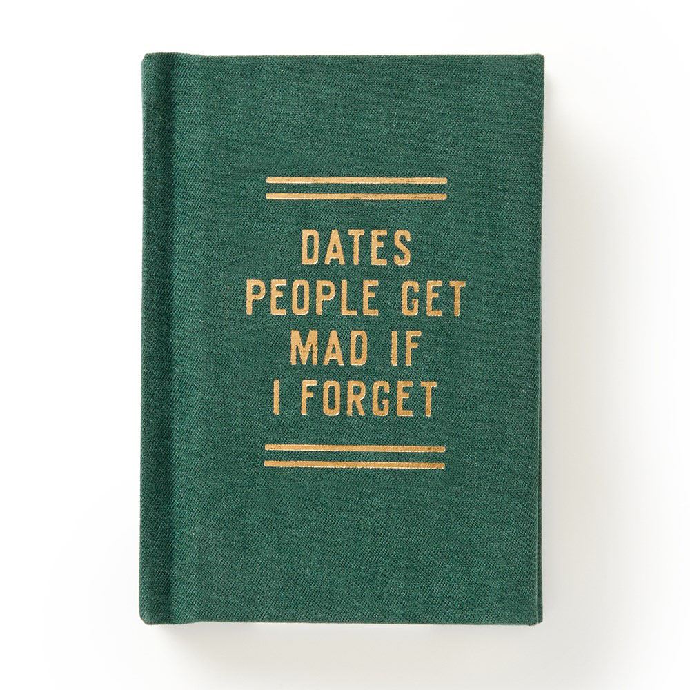Dates People Get Mad If I Forget  - Tiny Diary HB