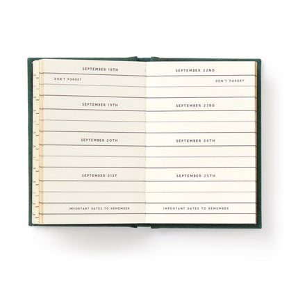 Dates People Get Mad If I Forget  - Tiny Diary HB