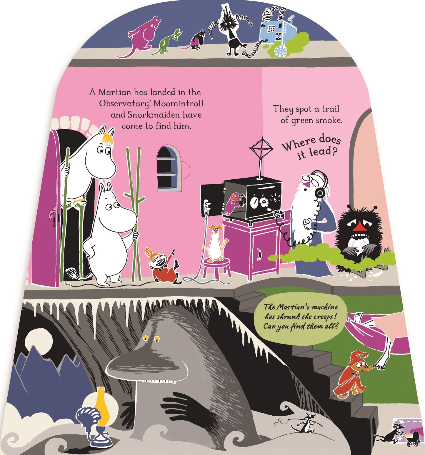 In the Observatory - Lift the Flap Moomin Story