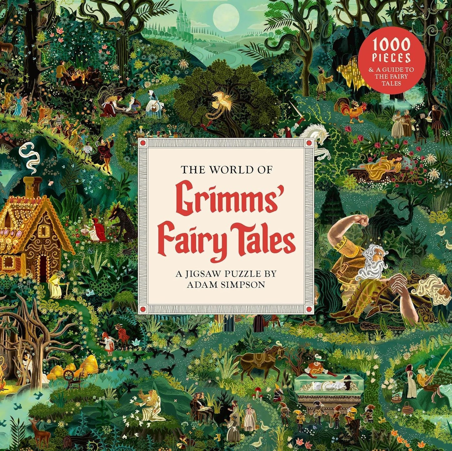 World of Grimms Fairy Tales - 1000 Piece Jigsaw
