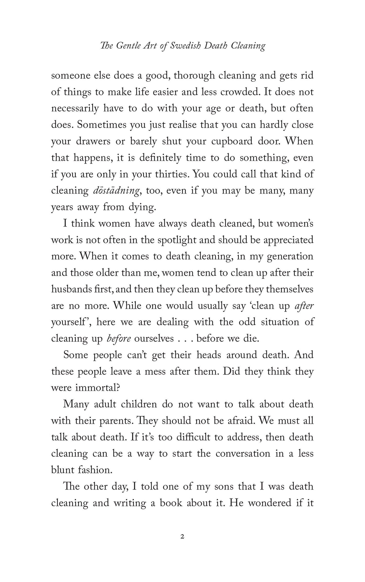 The Gentle Art of Swedish Death Cleaning