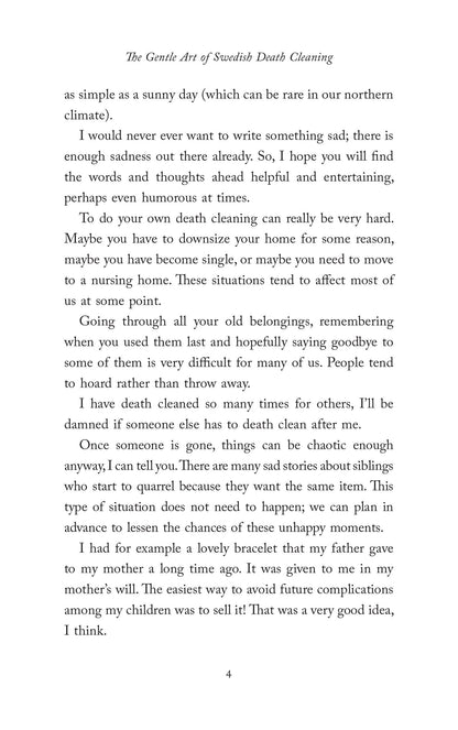 The Gentle Art of Swedish Death Cleaning