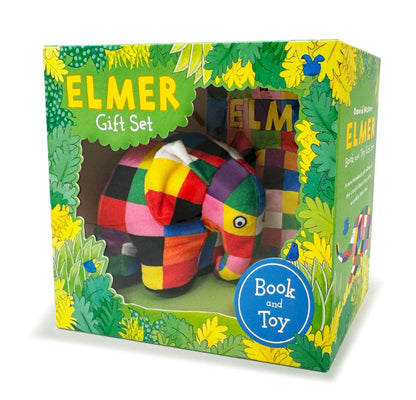 Elmer - Book and Toy Gift Set