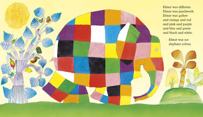 Elmer - Book and Toy Gift Set