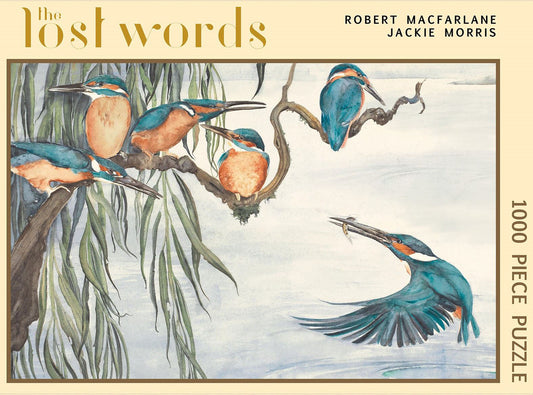 Lost Words Kingfisher Jigsaw - 1000 Pieces (Copy)