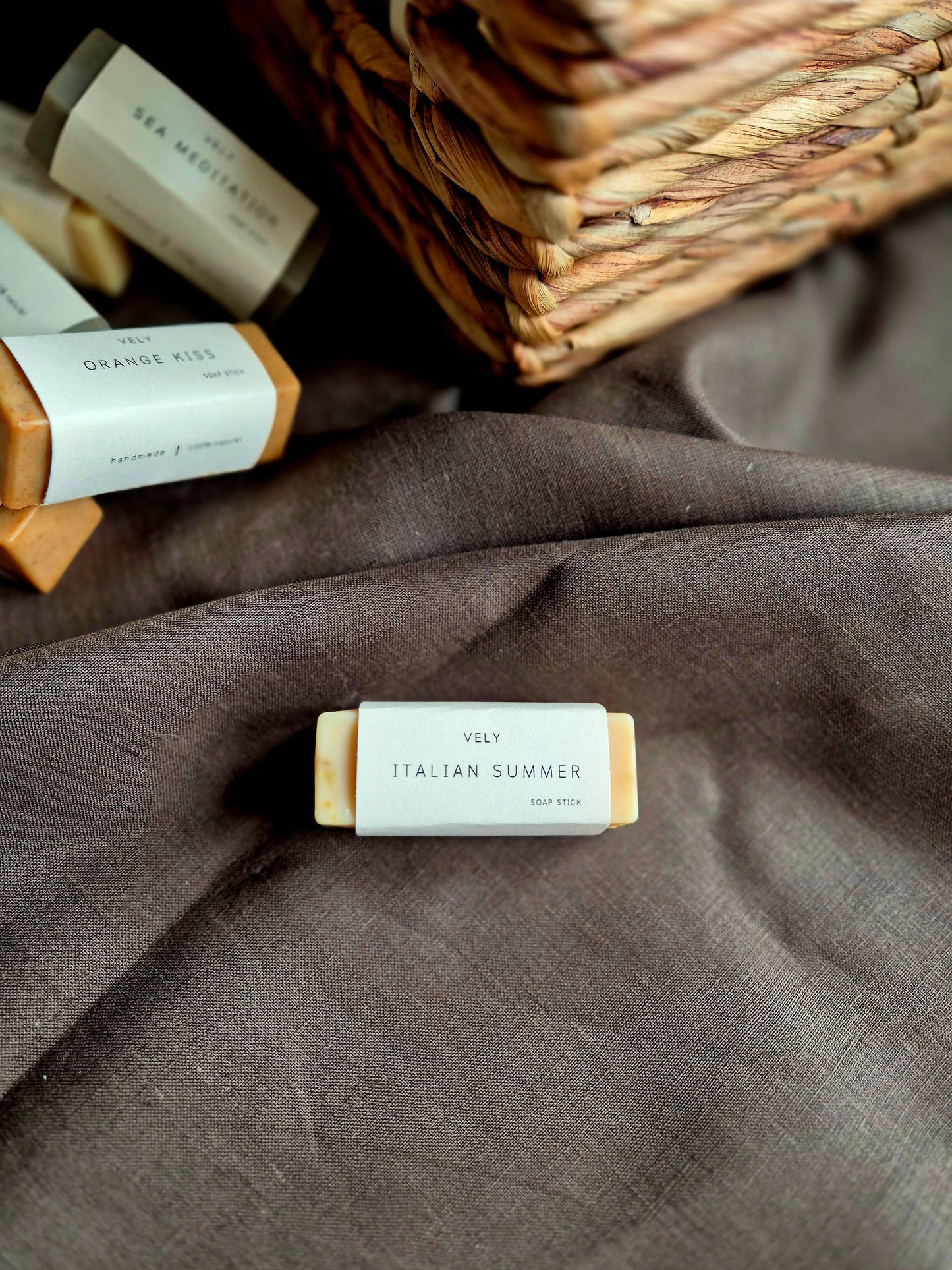 Natural Mini Soap, Guest Soap "Italian Summer", 50g