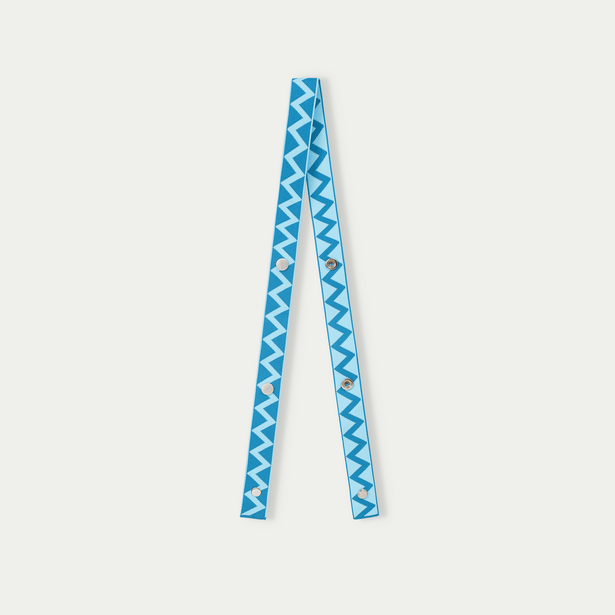 Zigzag Fabric adjustable strap: Red