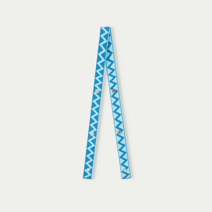 Zigzag Fabric adjustable strap: Red