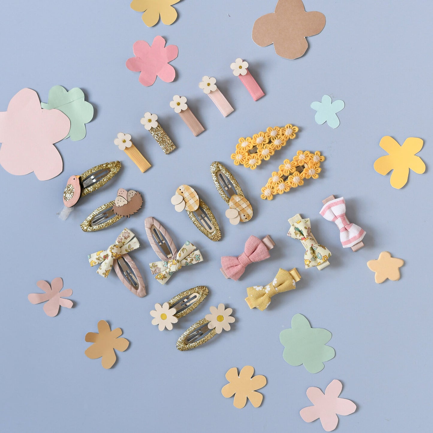 Mini Daisy Bar Clip Set