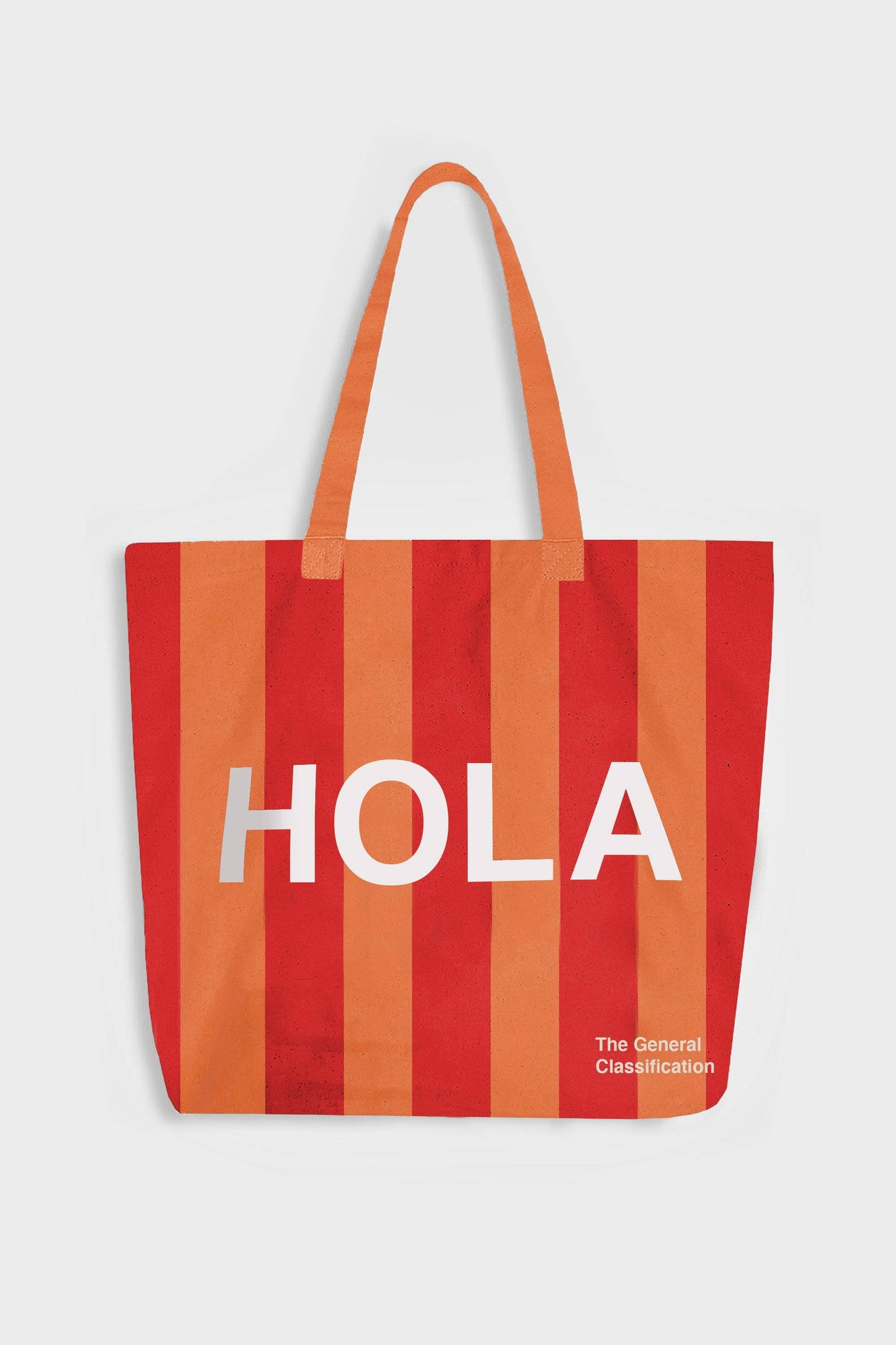 Hola Stripe Tote Bag Orange