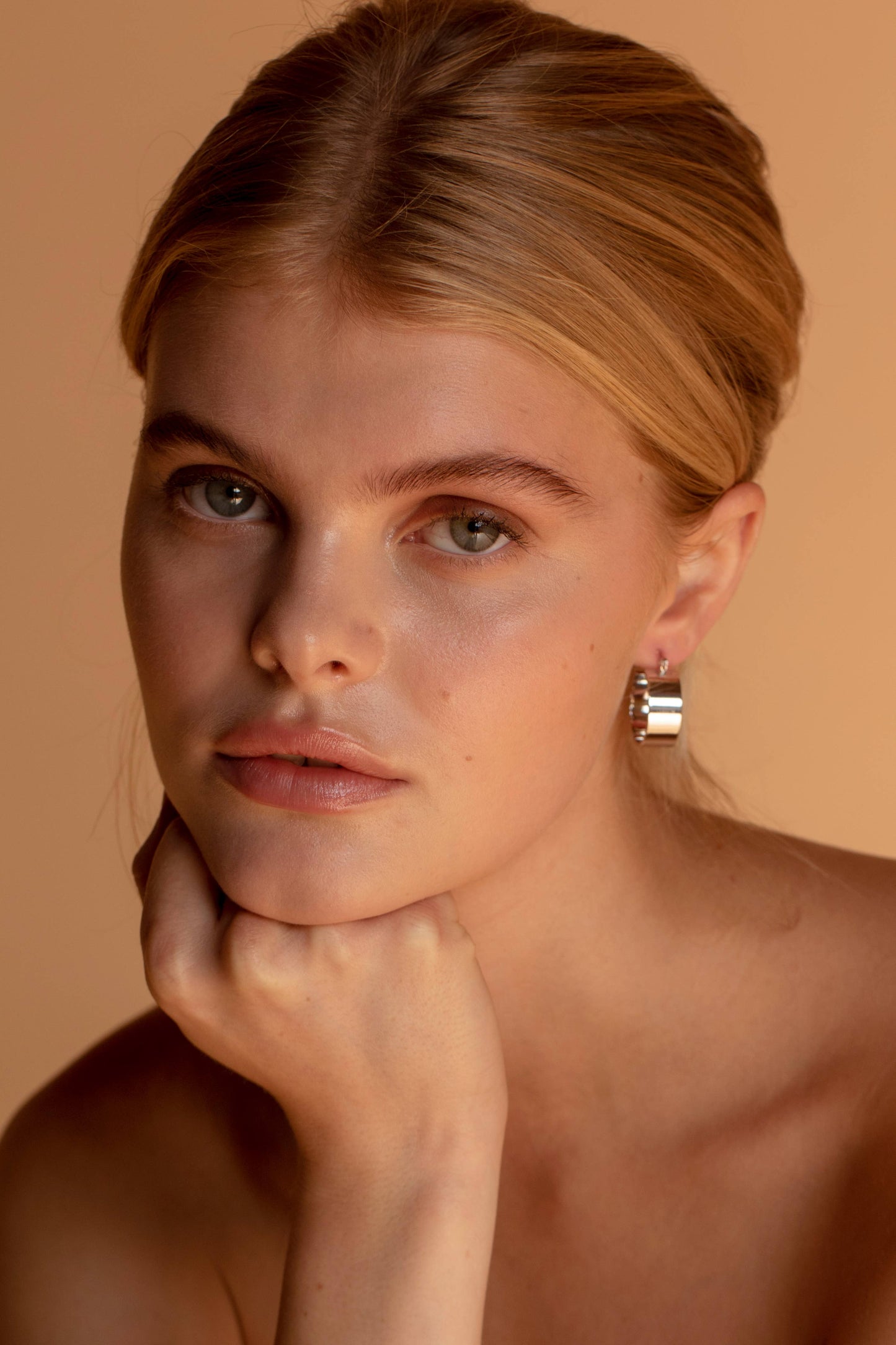 Silver Everyday Hoop Earrings - Charlotta