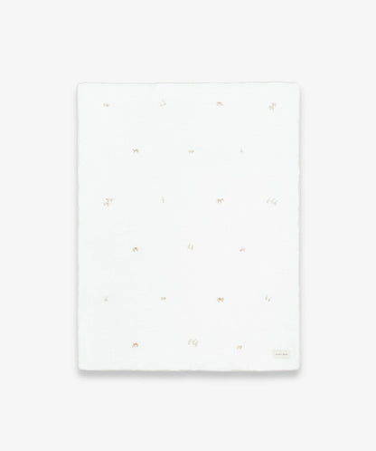 Embroidered Muslin Blanket - Little Farm