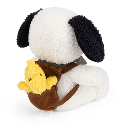 Snoopy with Woodstock in Backpack - 20cm - 8"