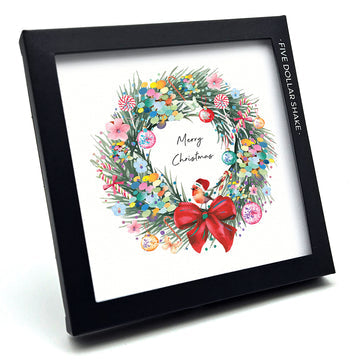 Merry Christmas Wreath - Box of 6 - Always Believe