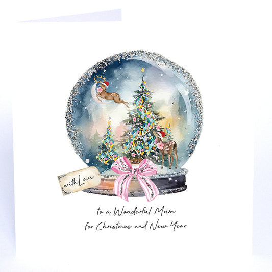 To a Wonderful Mum with Love for Christmas- Always Believe Large