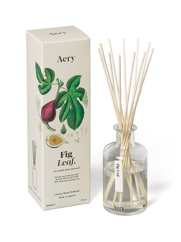 Fig Leaf Reed Diffuser - Black Fig Vetiver and Cedarwood