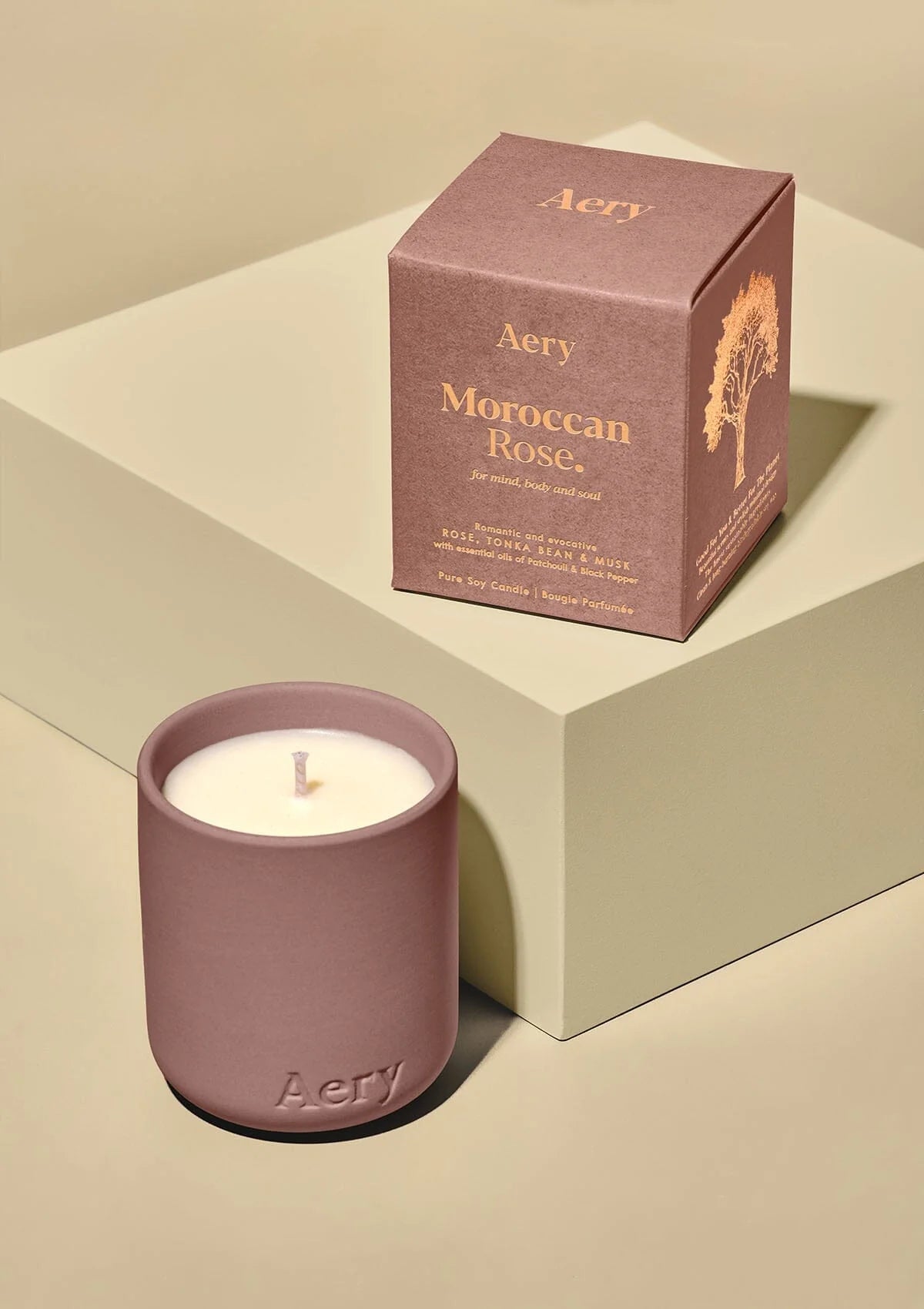 Moroccan Rose Mini Votive Candle 130g