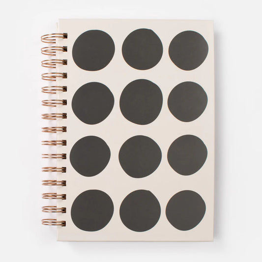 Mono Big Spot A5 Spiral Notebook