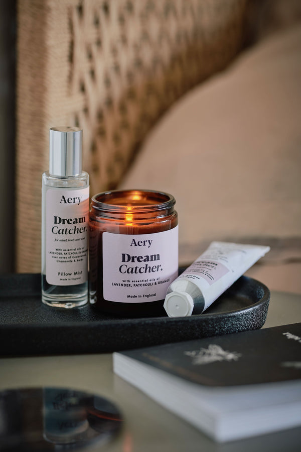 Dream Catcher Scented Jar Candle - Lavender, Patchouli and Orange 140g