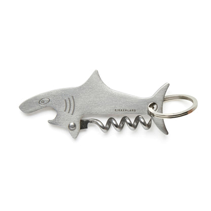 Shark Key Ring Bottle Opener and Corkscrew