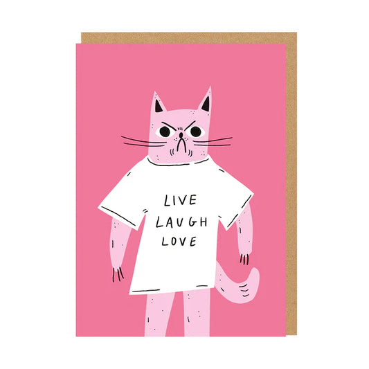 Live Laugh Love Cat
