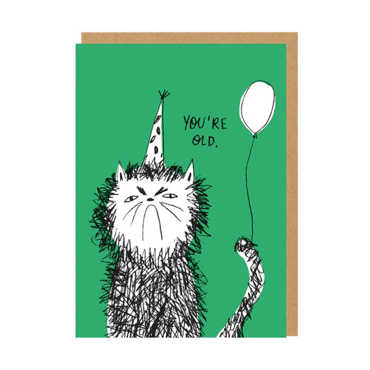 You're Old Cat Birthday