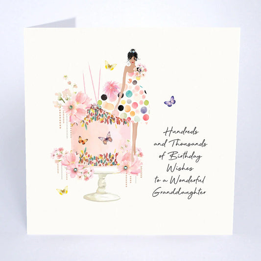 Hundreds and Thousands of Birthday Wishes Wonderful Granddaughter