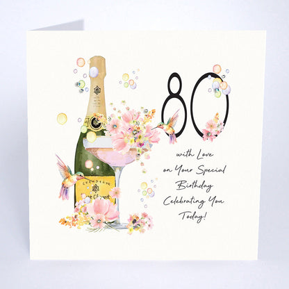 80 With Love On Your Special Birthday Celebrating You