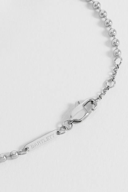 Men's Faceted Tag Ball Chain Bracelet