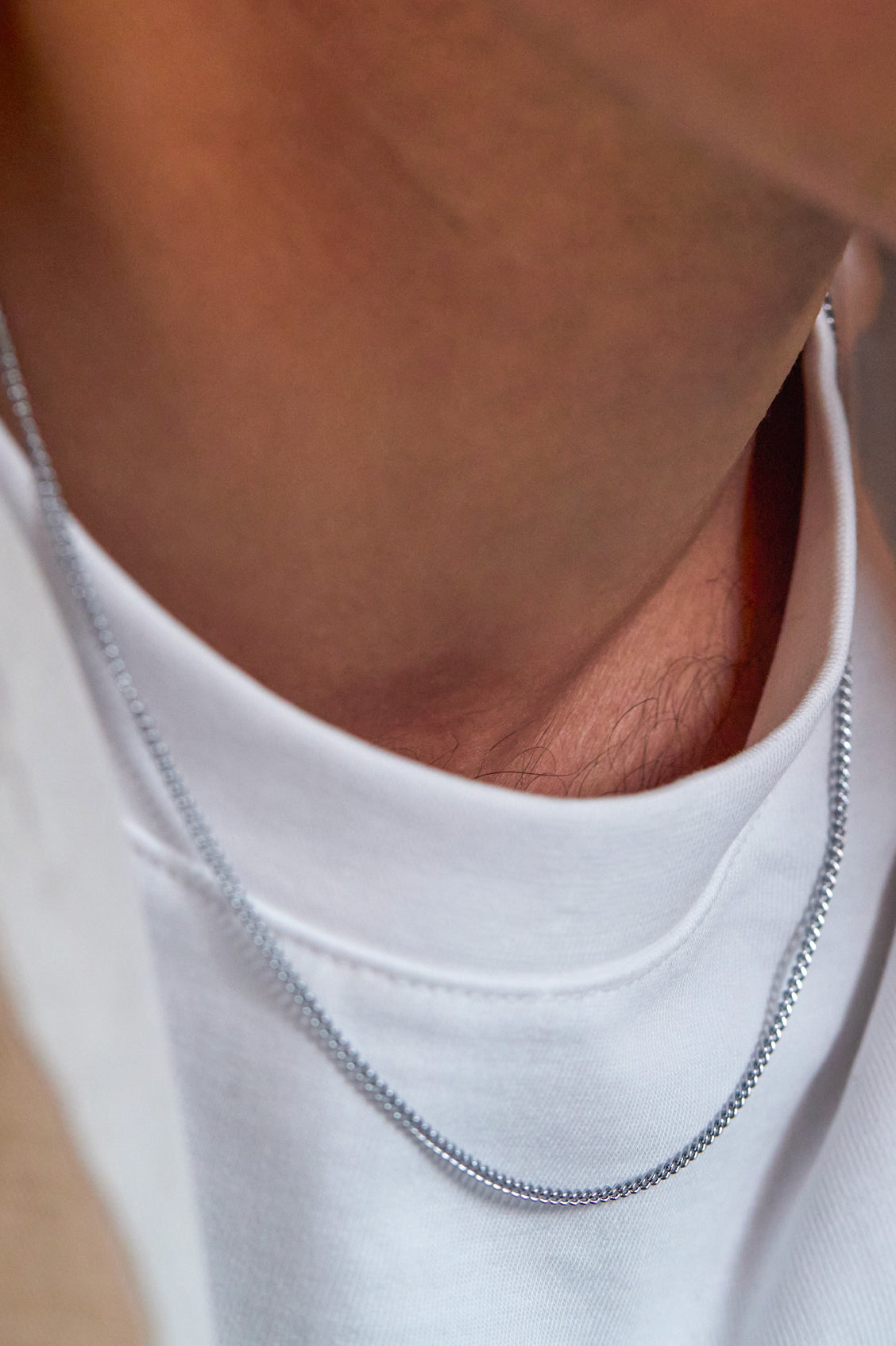 Fine Curb Chain Necklace