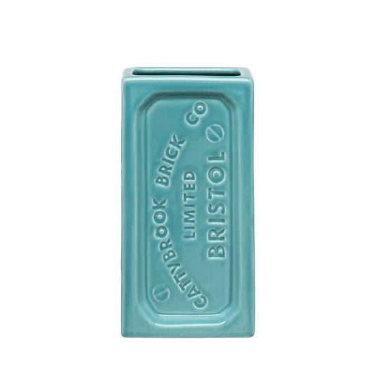 Bristol Brick Vase - Turquoise