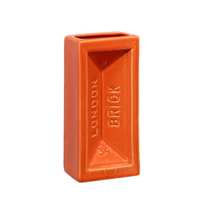 London Brick Vase - Orange