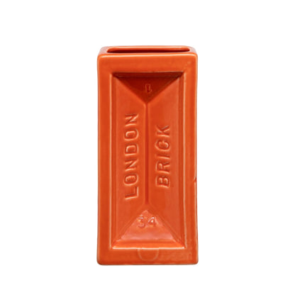 London Brick Vase - Orange