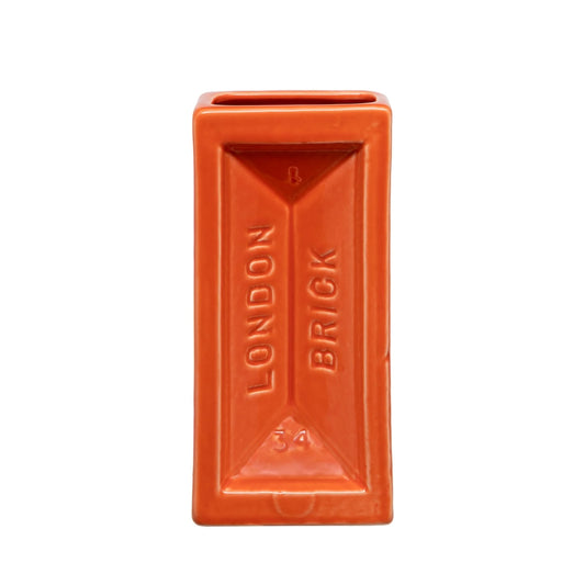 London Brick Vase - Orange