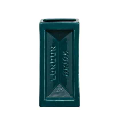 London Brick Vase - Teal