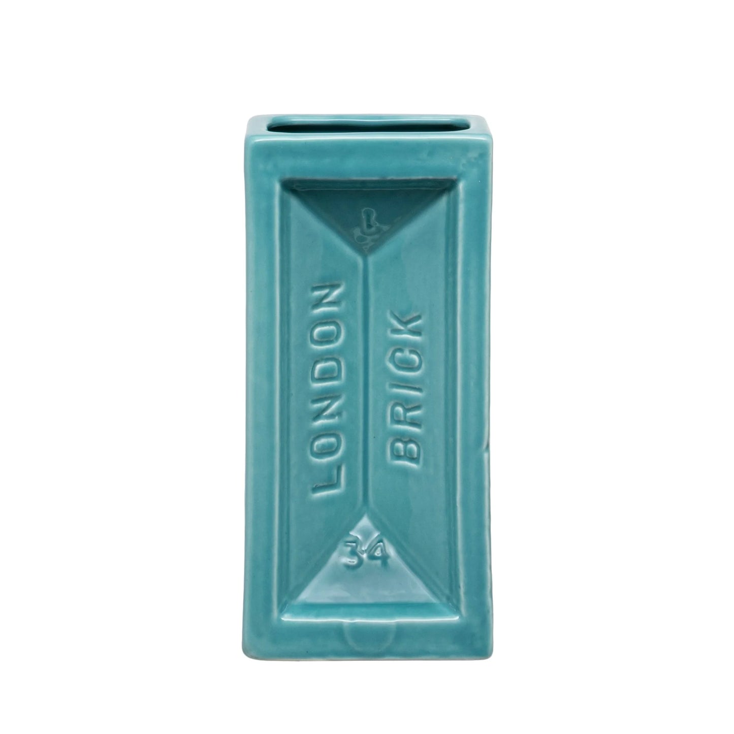 London Brick Vase - Turquoise