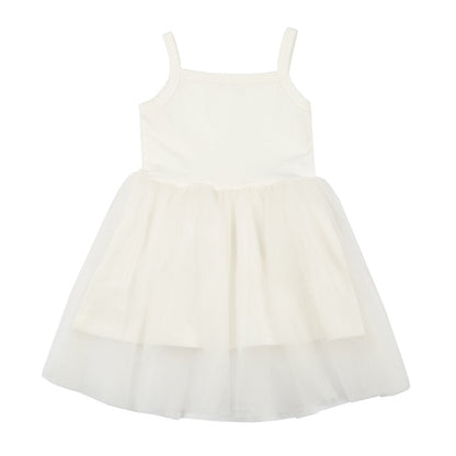 Bunnytail White Dress - Size 4-6