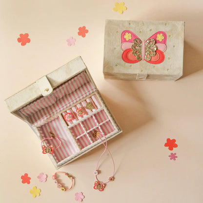 Bella Butterfly Ring Set
