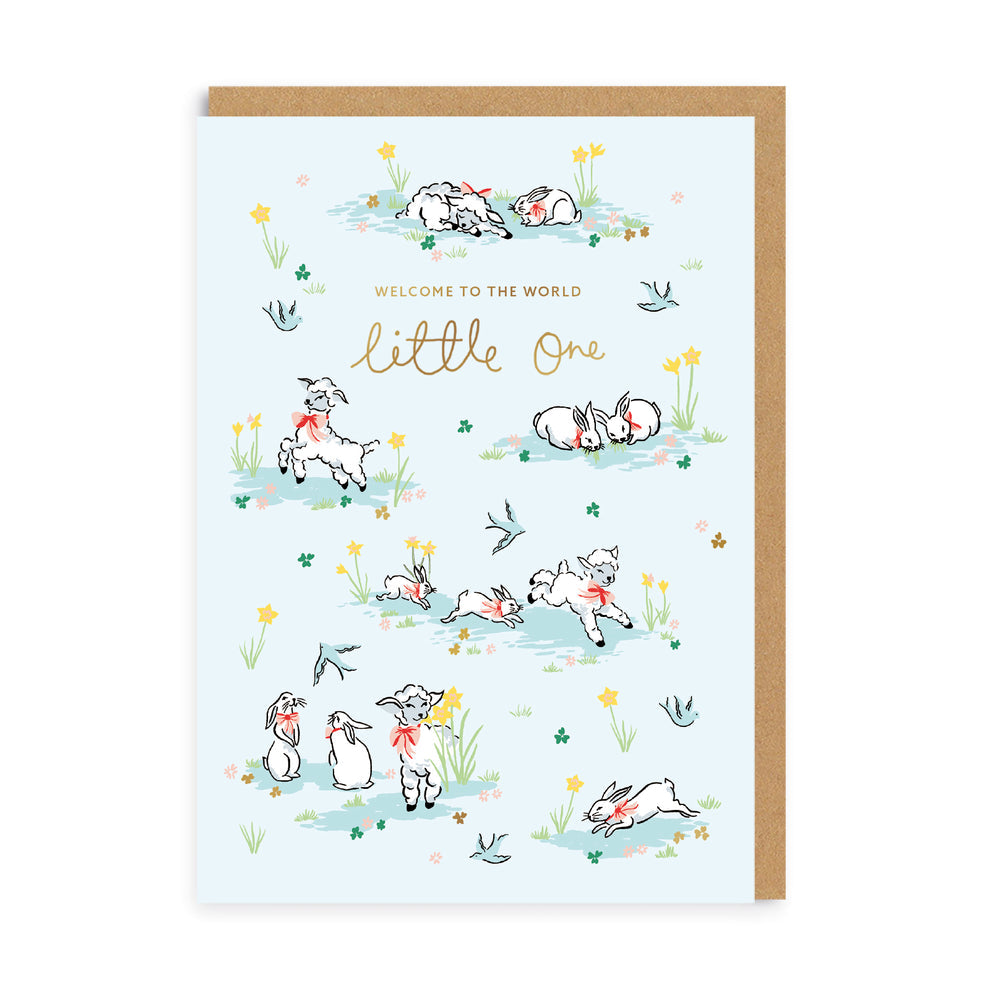 Cath Kidston Welcome Little One Lambs