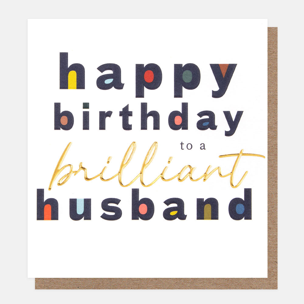 Brilliant Husband Birthday