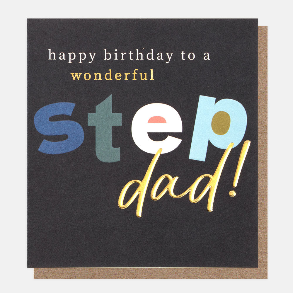 Wonderful Step Dad Birthday