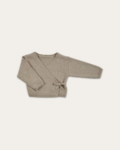 Squab Top - Marl Beige 3-6 months